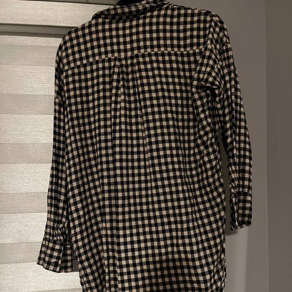 Beaded flannel button up - Picture 2 of 3